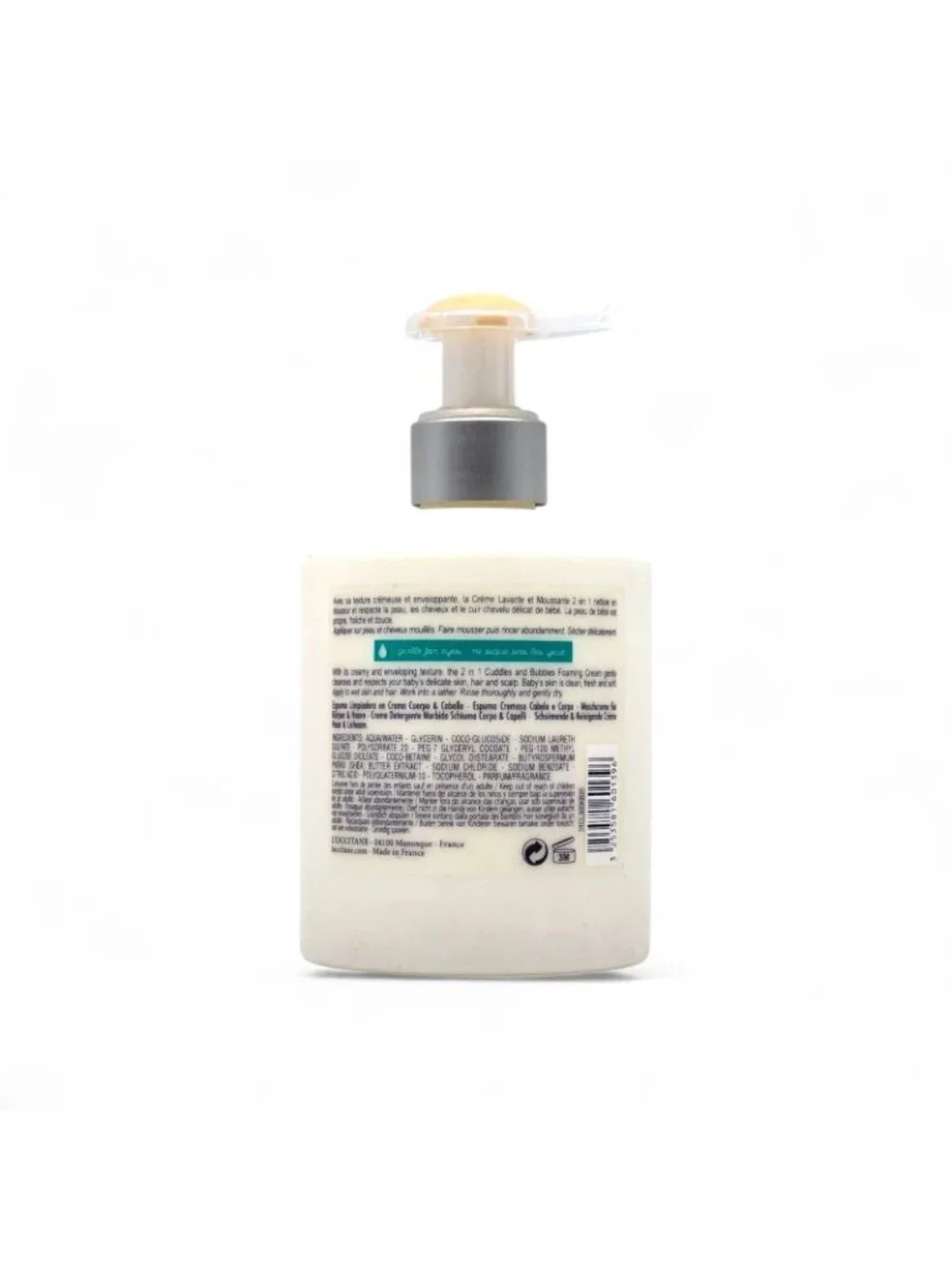 L’OCCITANE Shea Baby Karité Bébé Cuddles and Bubbles Foaming Cream 300ml 10.1oz